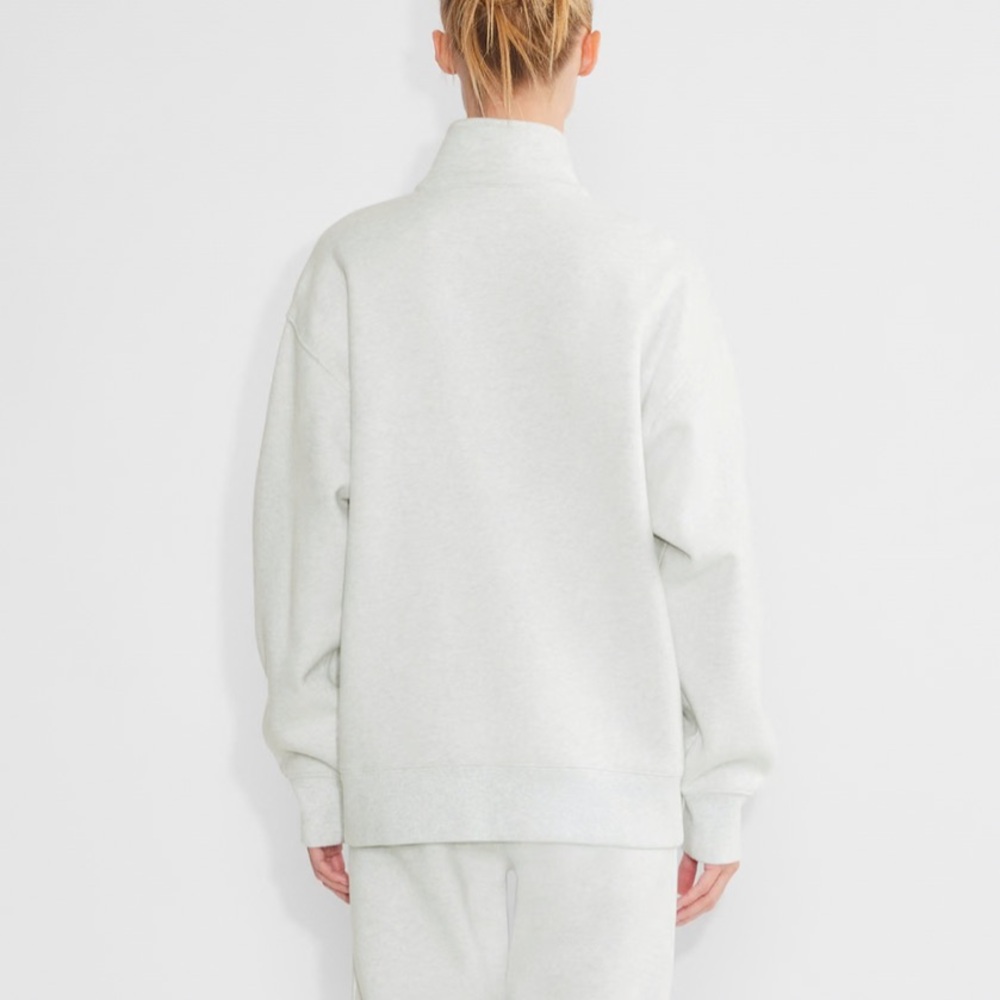 Aritzia Boyfriend 1/2 Zip Sweatshirt - Picture 2 of 7